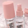 3Q beauty MATTE SETTING SPRAY Pink packaging Transparent bottle Matte Setting Spray Application Scenario
